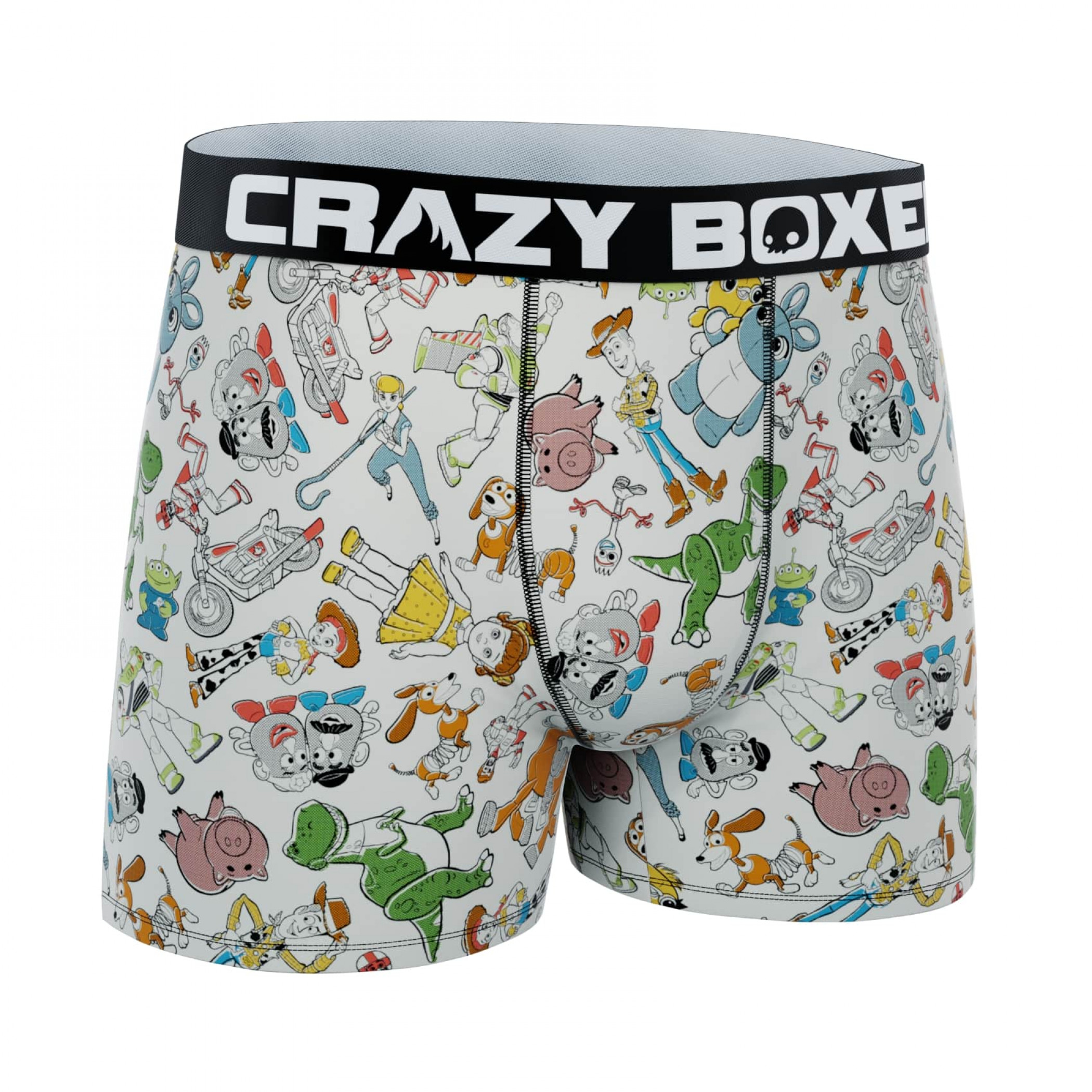 Crazy Boxer Toy Story Sketches Men's Boxer Briefs